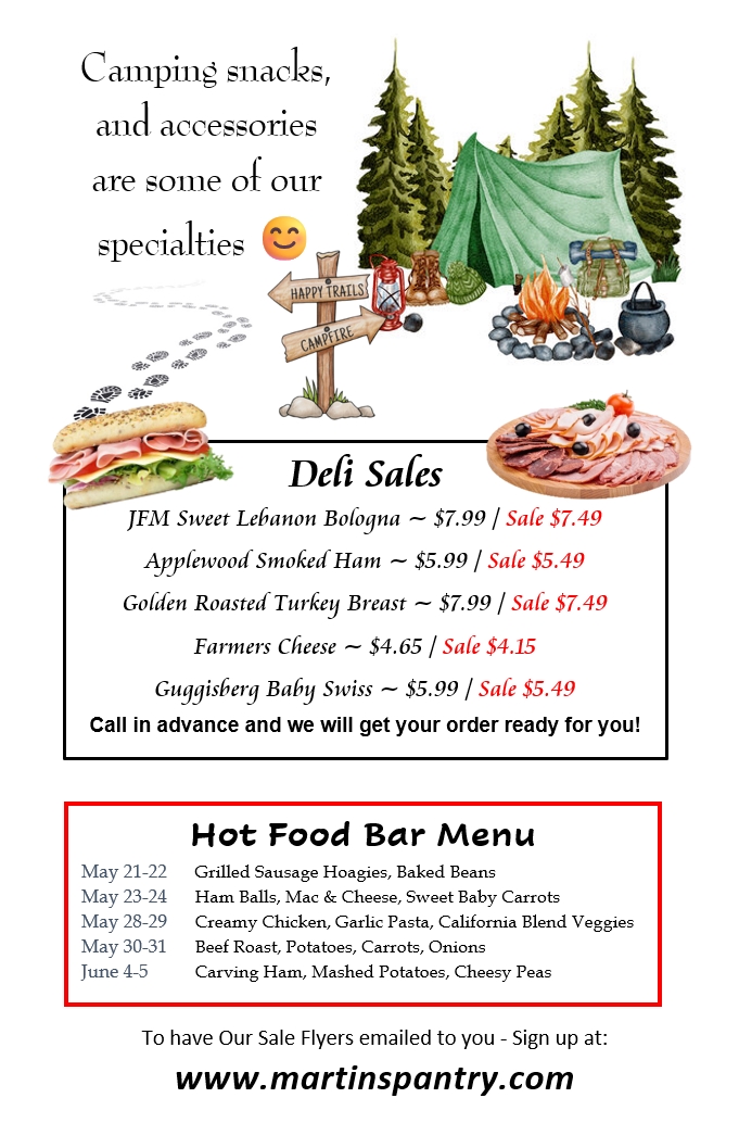 Specials Martin's Pantry